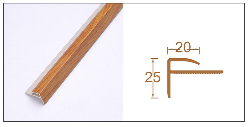20 * 25 مم لمحات SPC على شكل درج