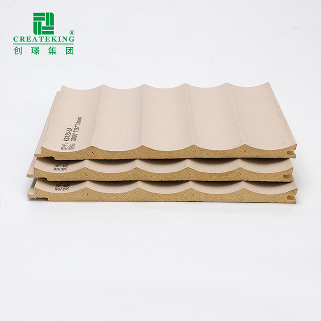 128 * 7.8 مم لوحات الحائط المقعرة المخددة