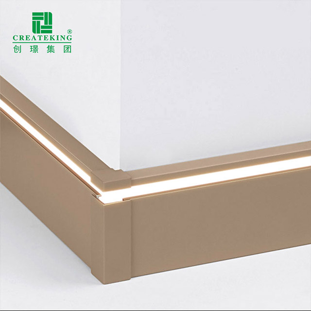 لوح تغطية من سبائك الألومنيوم LED مقاس 80*9 مم