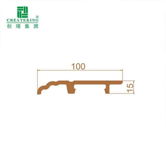 لوح تغطية بمشبك PVC 100*15 مم