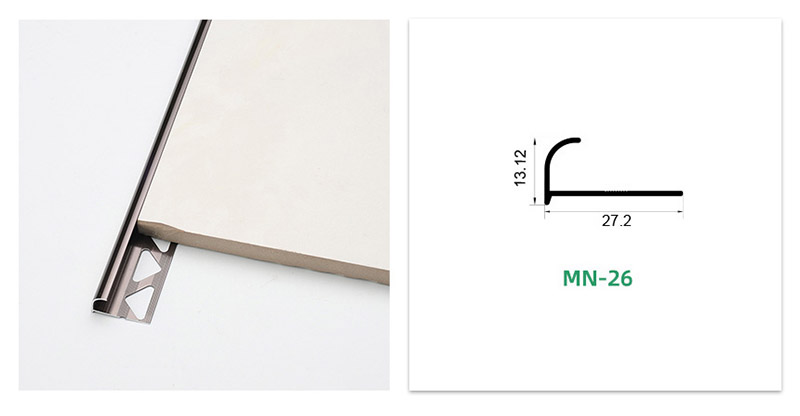 سبائك الألومنيوم المنحني بلاط تقليم