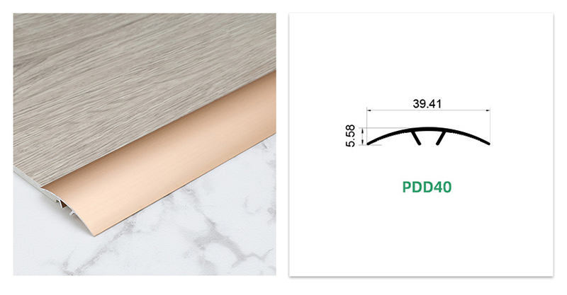 شريط عتبة الباب المعدني