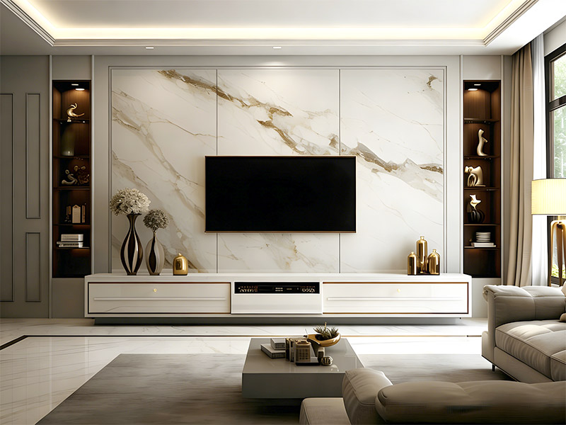 تركيب ألواح الجدران المصنوعة من الكريستال الكربوني