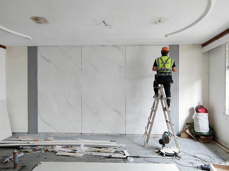 كيفية تركيب ألواح الجدران المصنوعة من الكريستال الكربوني؟