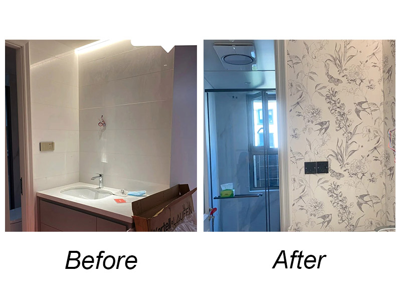 كيف يمكنني تغطية البلاط الخاص بي دون إزالتها؟