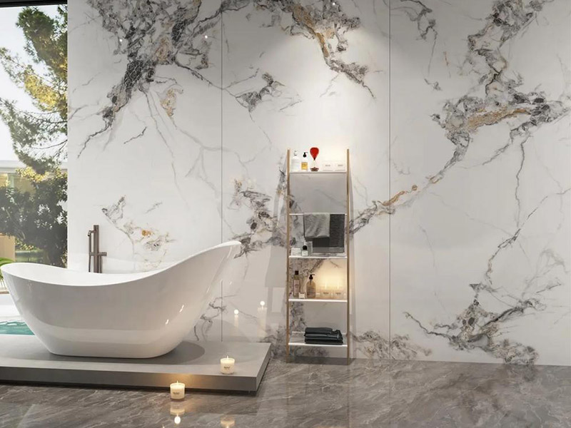 هل يمكن استخدام أوراق الرخام PVC في الحمام؟