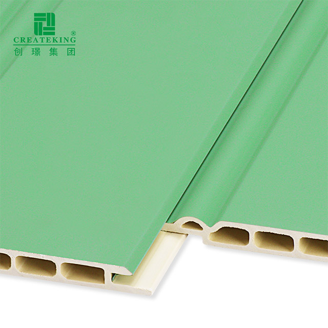 195 * 9 مم لوحات الحائط WPC المجوفة