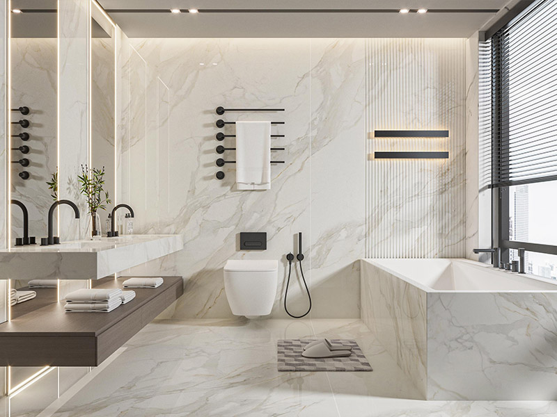 10 أفكار حمام مشهورة