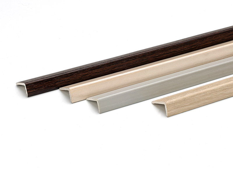 شريط حافة الأرضيات الخشبية على شكل حرف L PVC 20*10 مم