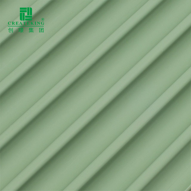 لوحة حائط مقوسة داخلية PVC مقاس 178*14.3 مم 