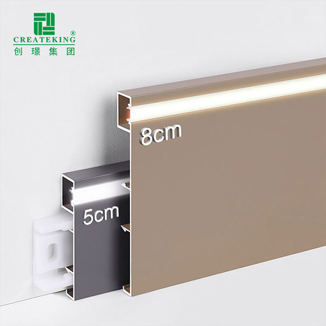 لوح حافة من الألومنيوم LED مقاس 50*9 مم