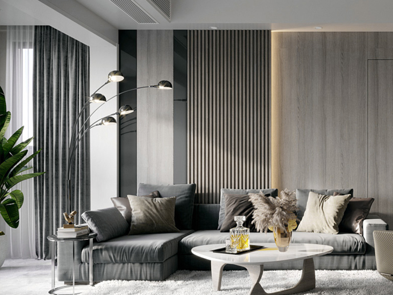 WPC لوحات الحائط المجوفة