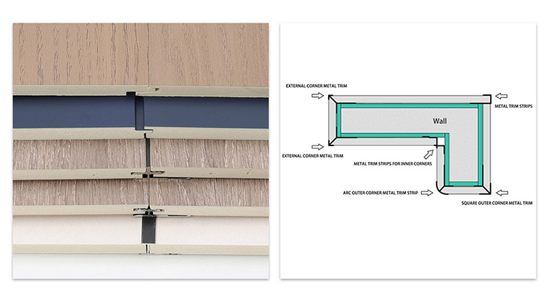 تركيب ألواح الجدران المصنوعة من الكريستال الكربوني