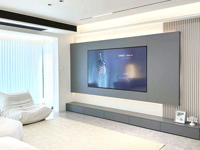 كيفية إخفاء الكابلات خلف الجدار？