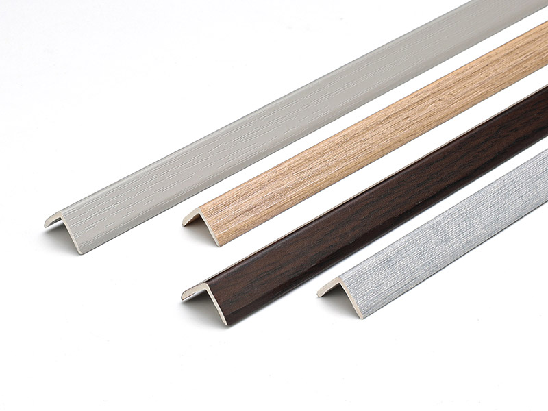 شرائط حواف أرضية PVC على شكل حرف L 13*13 مم