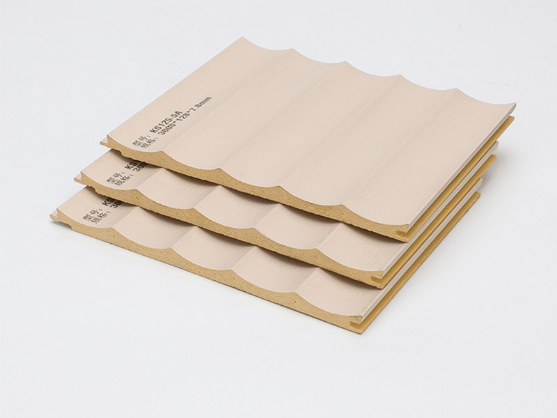 128 * 7.8 مم لوحات الحائط المقعرة المخددة