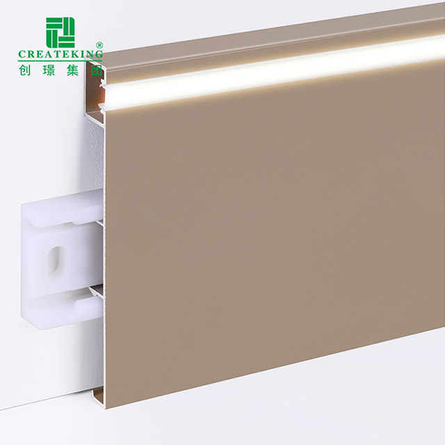 لوح تغطية من سبائك الألومنيوم LED مقاس 80*9 مم