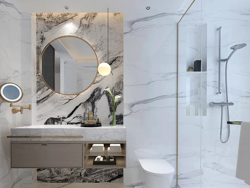 لوحات الحائط البلاستيكية للحمام