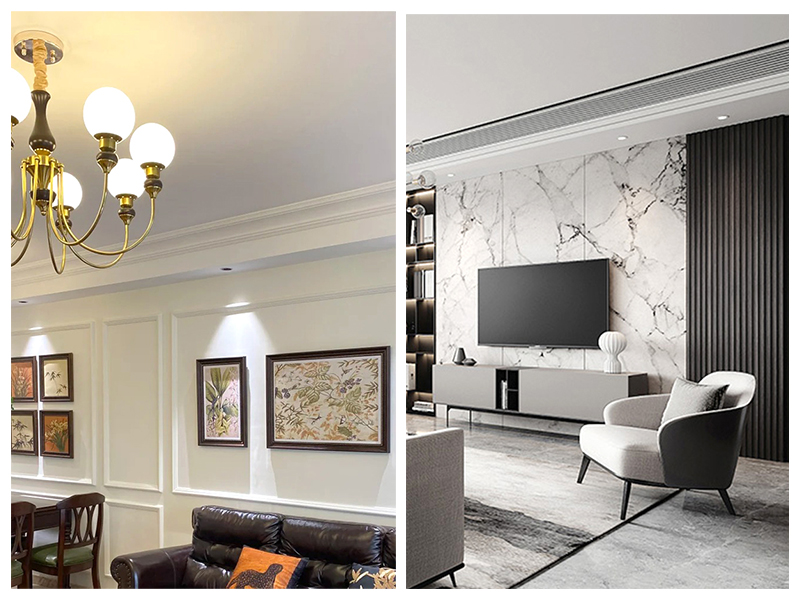 هل يمكنك استخدام الألواح البلاستيكية بدلاً من الحوائط الجافة؟