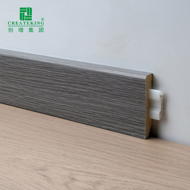 لوح تغطية بمشبك PVC صلب مقاس 60*12 مم