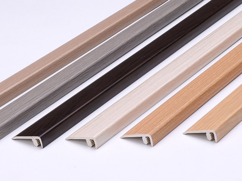 شرائط حافة أرضية PVC على شكل حرف F 30*10.5 مم