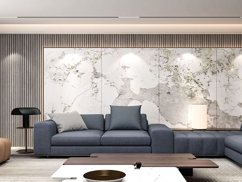 كيف يمكنك استخدام ألواح الحائط والشبكات لإنشاء جدار خلفية تلفزيوني متطور؟