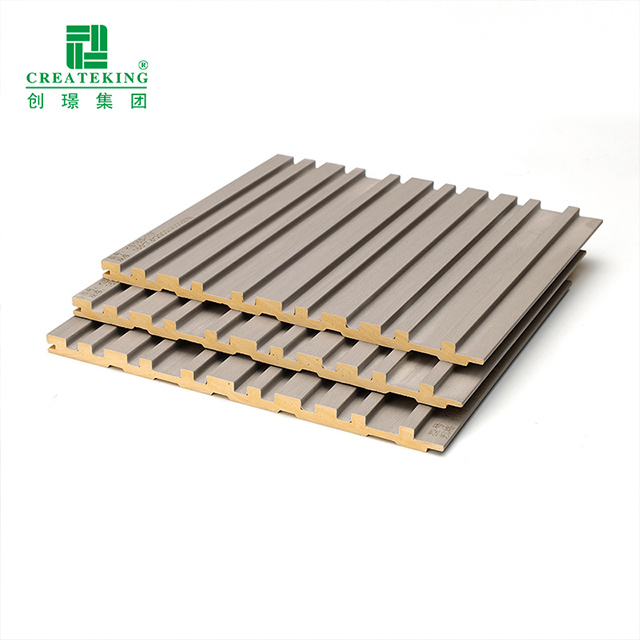 165 * 7.8 مم ألواح الجدران البلاستيكية الصلبة المخددة المضادة للعفن