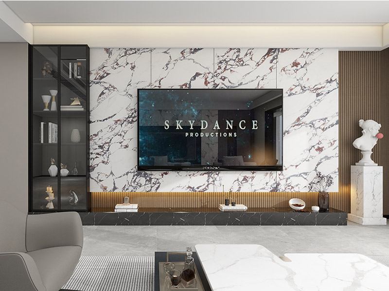 لوحات الحائط الرخامية المقلدة