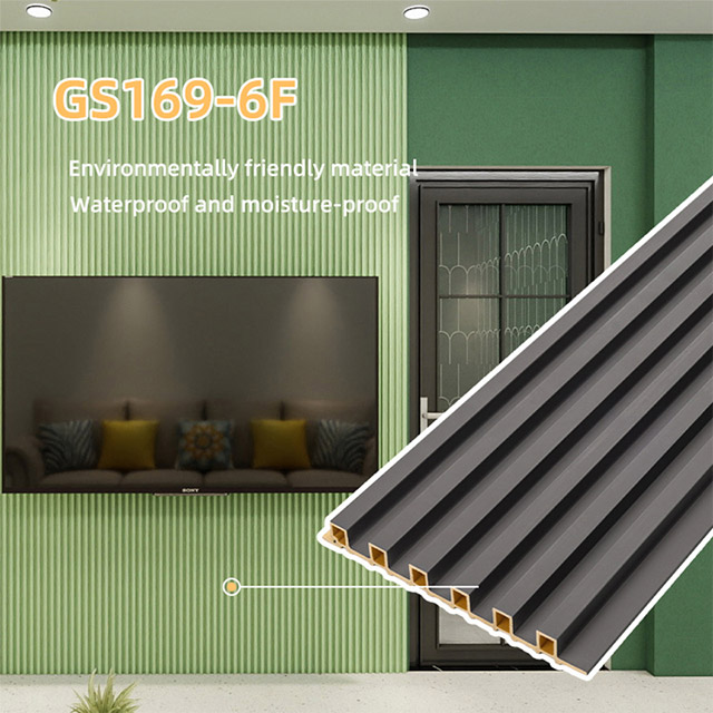 169 * 17.8 مم ألواح حائط مستطيلة مخددة