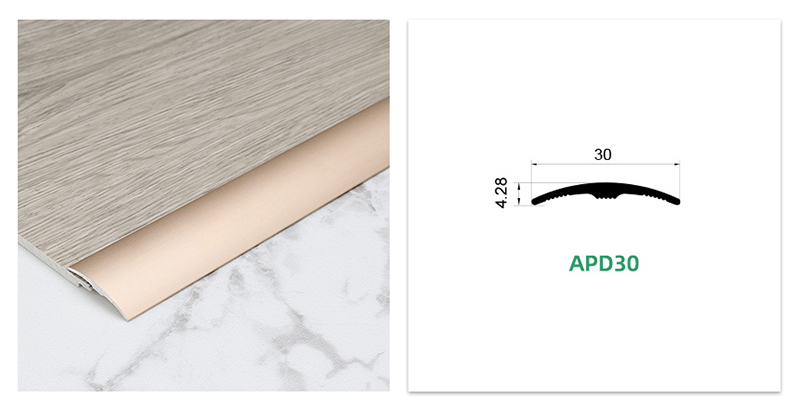 شريط انتقالي للأرضية من الألومنيوم العالمي