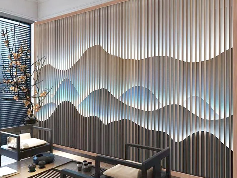 الألواح المعدنية المخددة