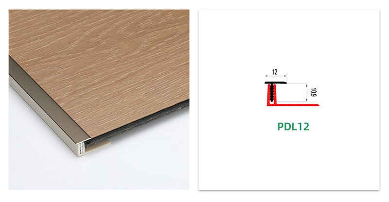 الألومنيوم أوفست T صب الشريحة خارج مربع تقليم