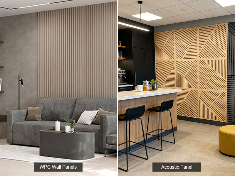 ما هو الفرق بين لوحة WPC واللوحة الصوتية؟