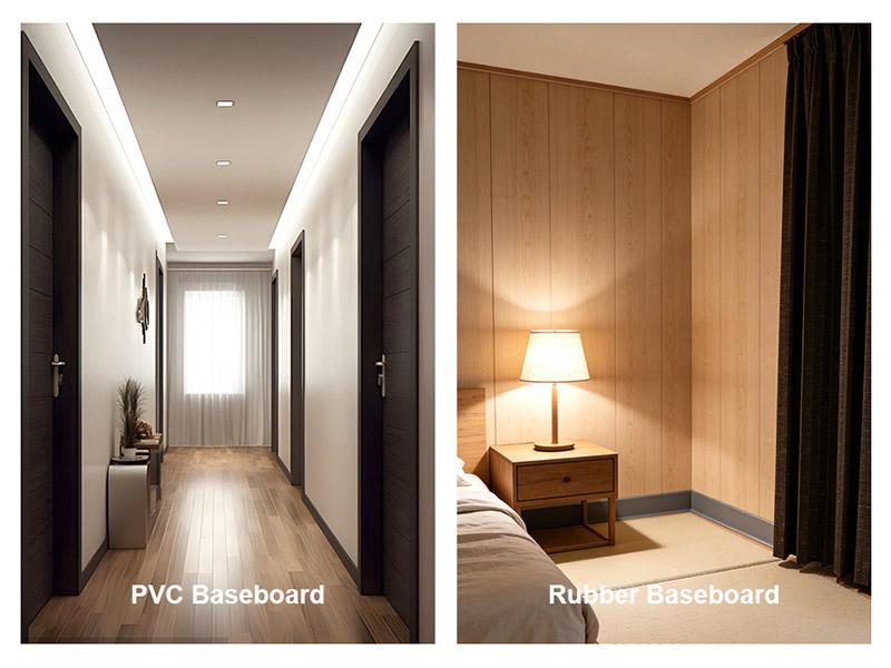 كيف يجب عليك الاختيار بين اللوح المطاطي واللوح PVC؟