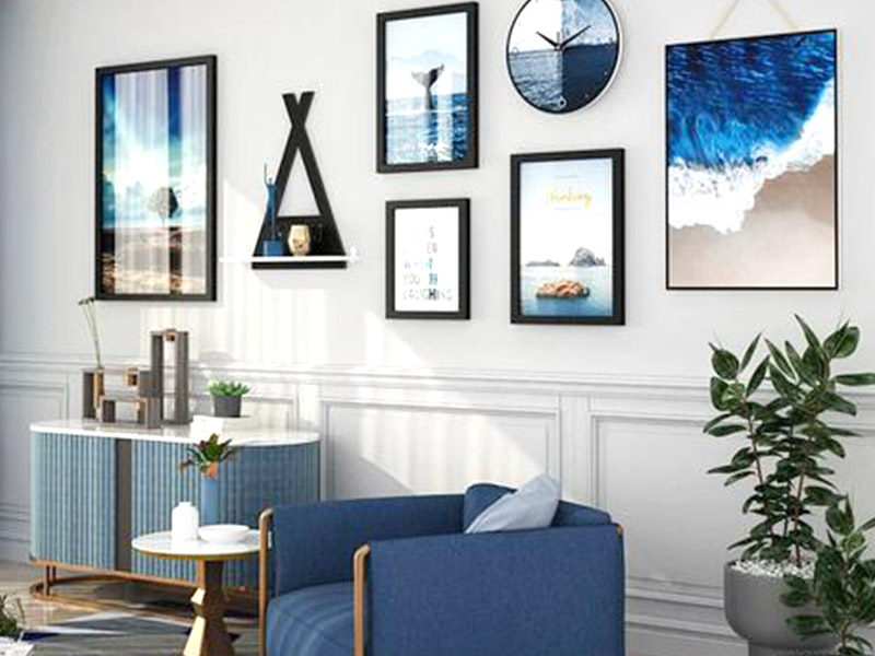 ما هي الألواح التي تذهب في منتصف الطريق إلى أعلى الجدار؟