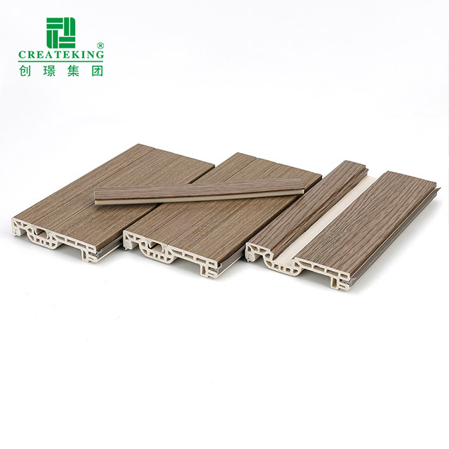 60 * 12 مم WPC لوحة التفاف الأظافر المخفية