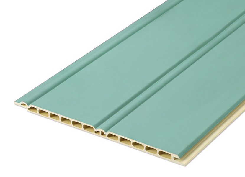 195 * 9 مم لوحات الحائط WPC المجوفة