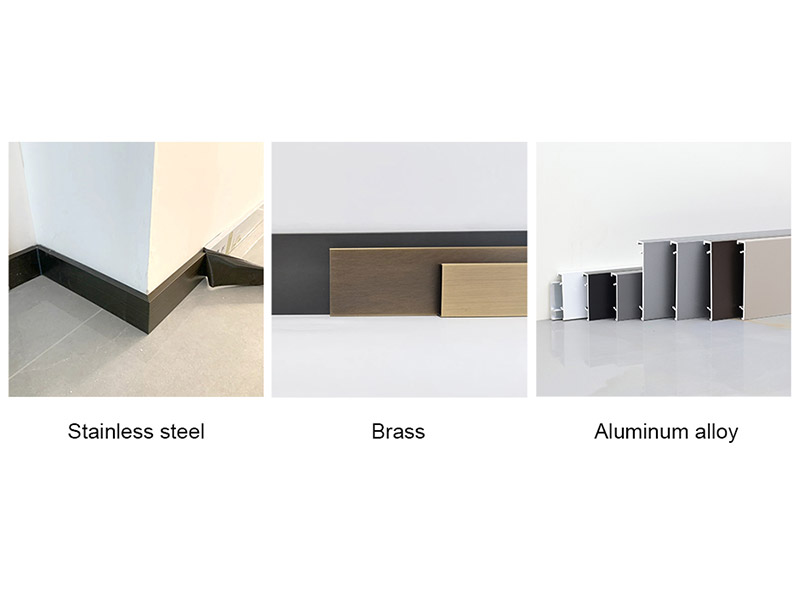 تمنحك ألواح الحواف المصنوعة من الفولاذ أو العبث أو الألومنيوم ملفًا خاصًا