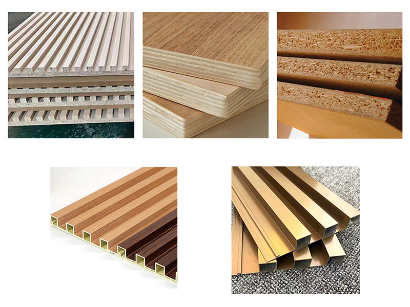 ما هي الأنواع المختلفة من الجدران المخددة؟