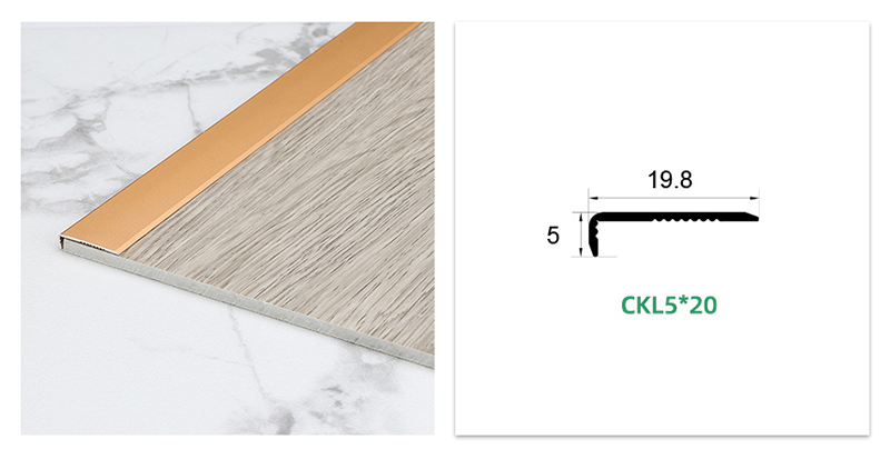 واقي زاوية للأرضية المعدنية على شكل حرف L