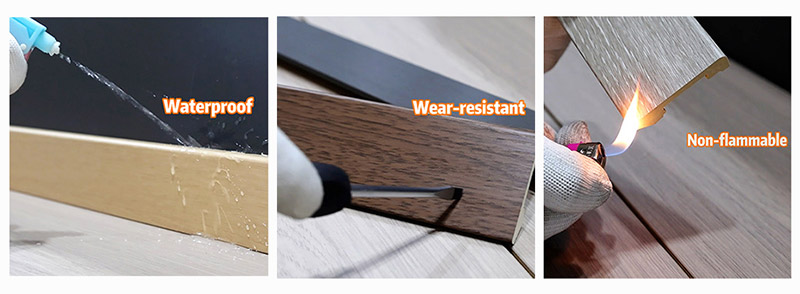 لوح تغطية بمشبك PVC صلب مقاس 60*12 مم