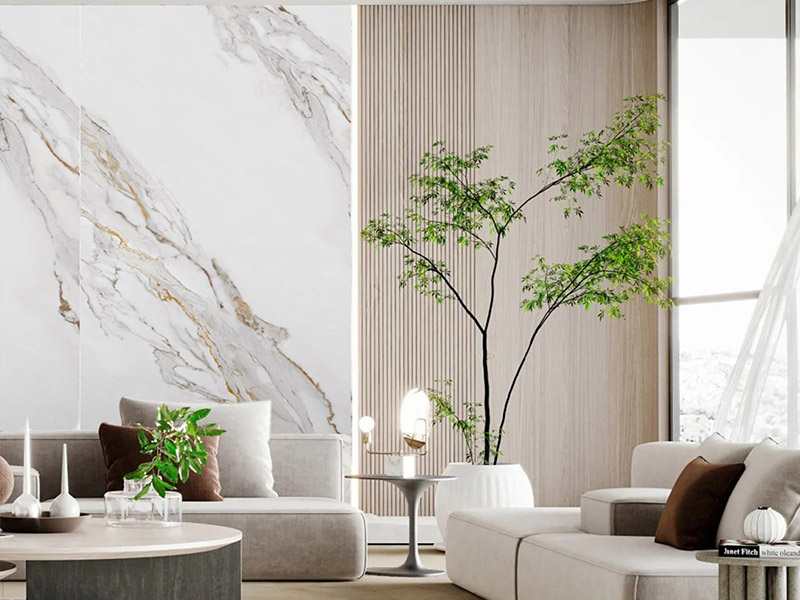 ألواح الجدران الرخامية PVC