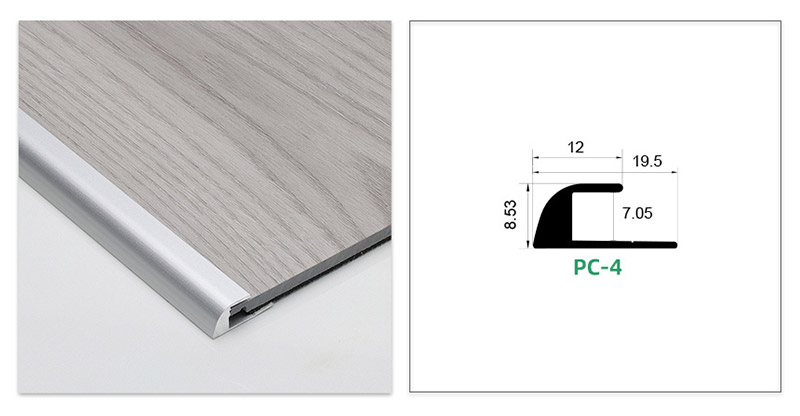 تقليم الأرضية على شكل C