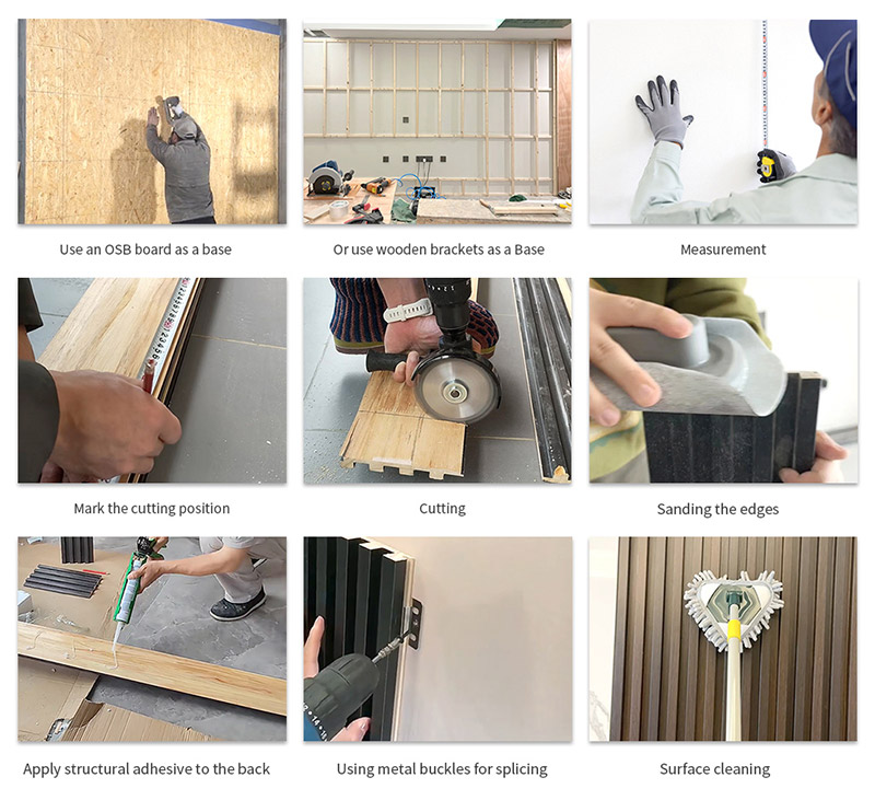 خطوات تركيب لوحة الحائط المجوفة
