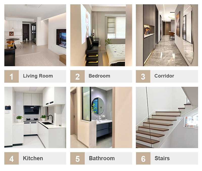 WPC لوحة التفاف الأظافر المخفية