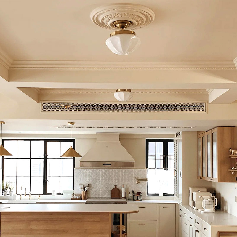 6 تصاميم سقف غرفة المعيشة البلاستيكية الإبداعية