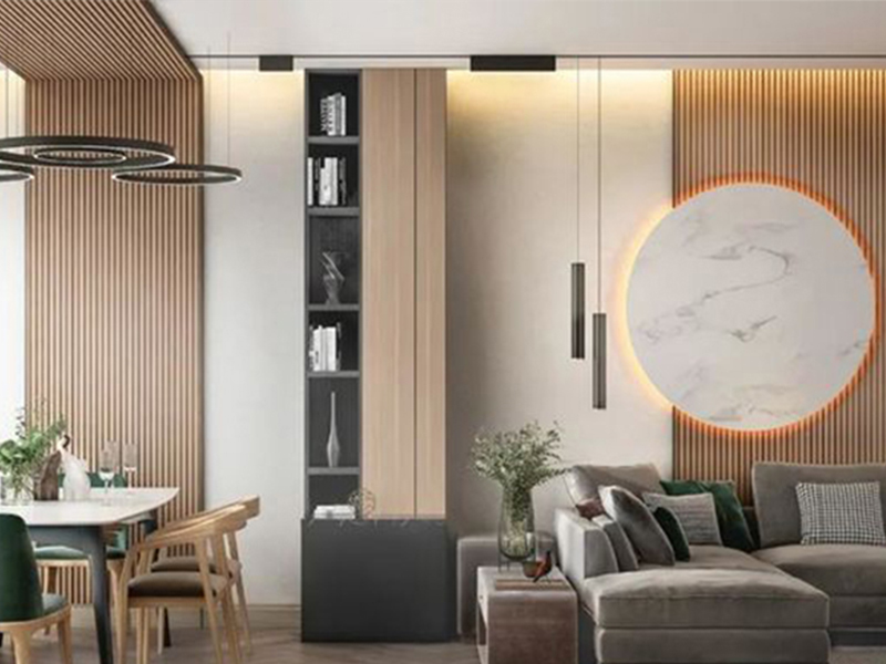 WPC لوحات الحائط المجوفة