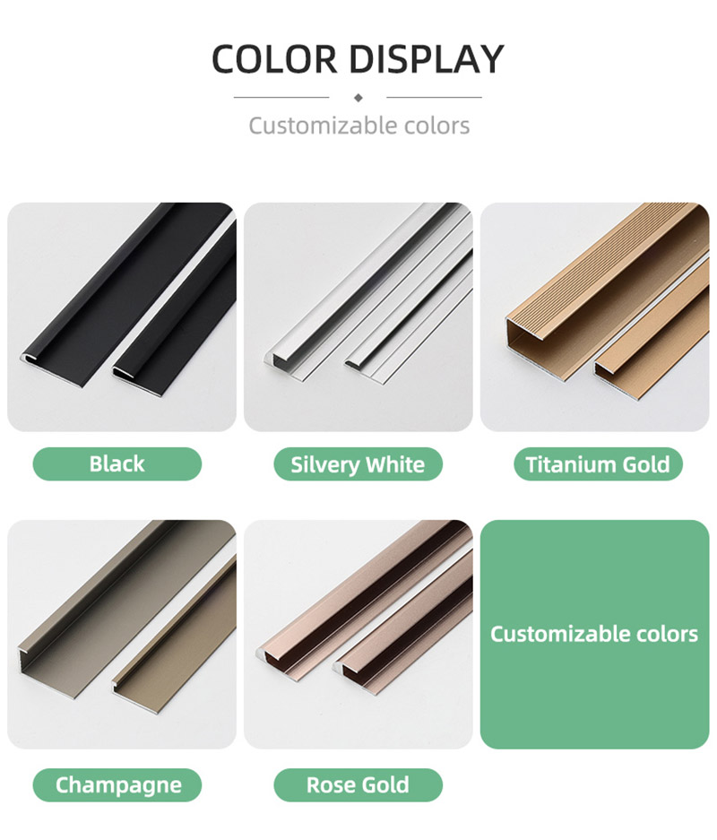 تقليم أرضيات الألومنيوم على شكل حرف C