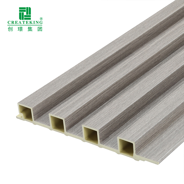 الصين الصانع الساخن بيع الخشب الملمس السطح داخلي WPC لوحة الحائط
