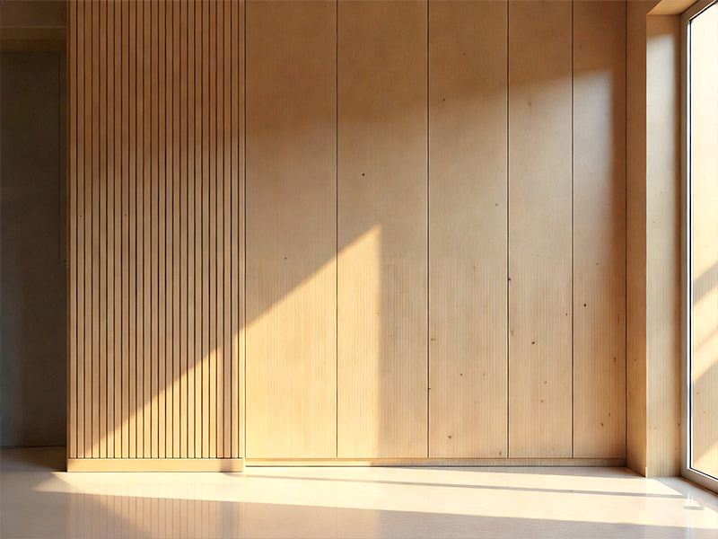 لوحة MDF مخدد